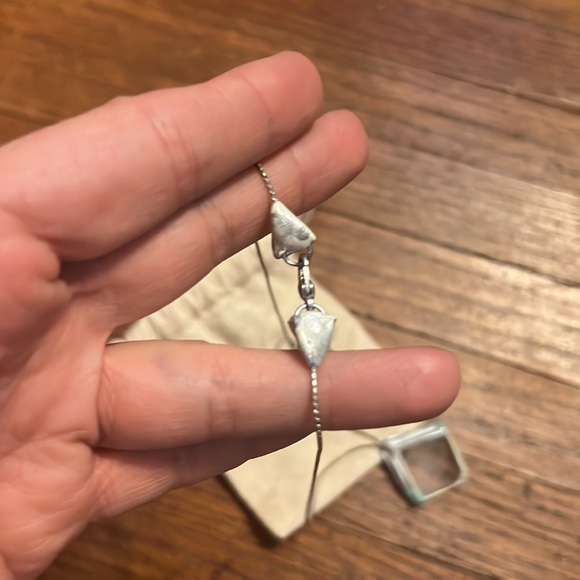 SOLD - ADINA MILLS quartz crystal necklace - Picture 4 of 4